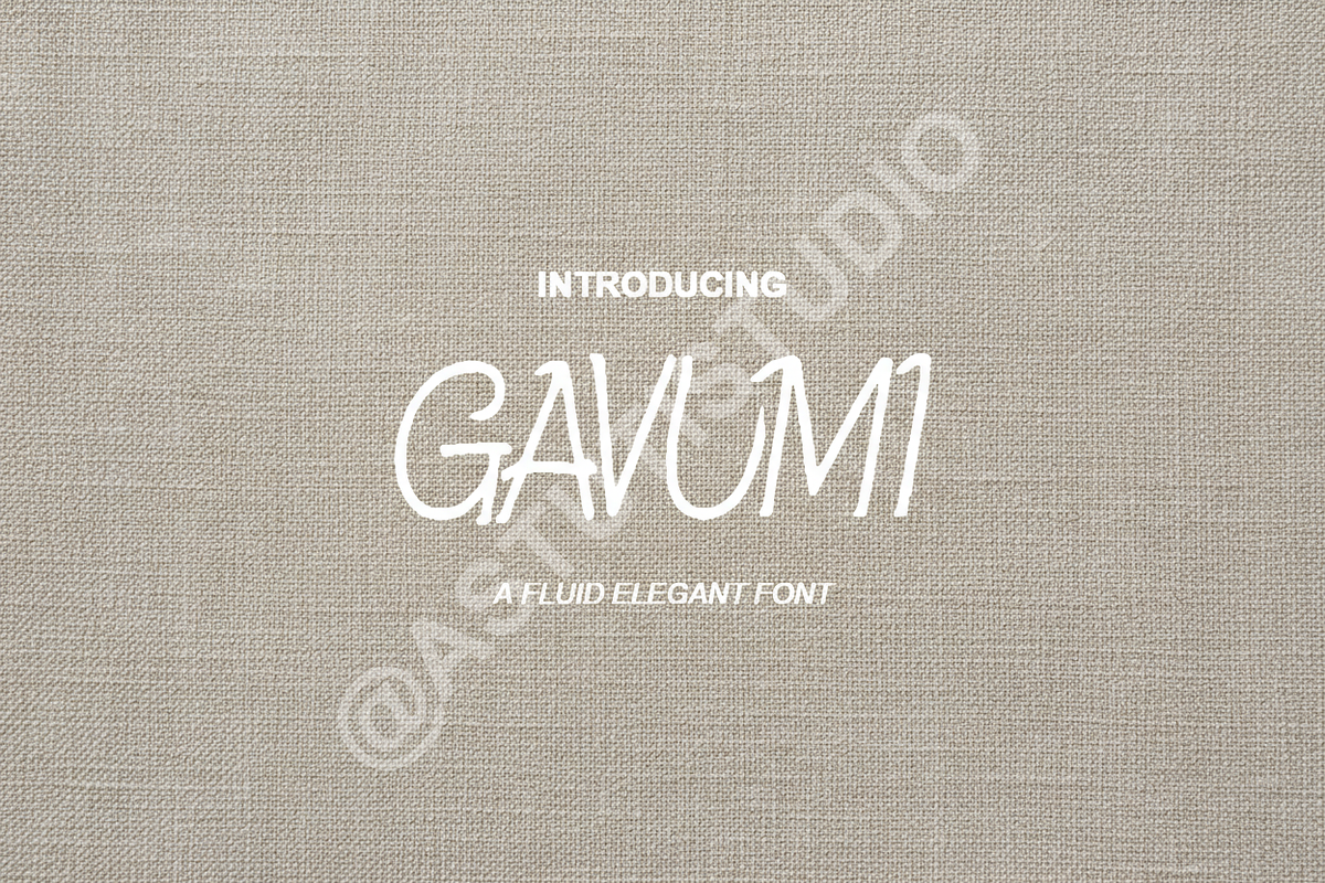 Gavumi | Luxury Modern High-Contrast, a Font by Astuti Studio (Photo 1 of 16)