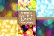 Free Bokeh Lights Seamless Patterns, a Pattern Graphic by Design Station (Thumbnail 2 of 3)