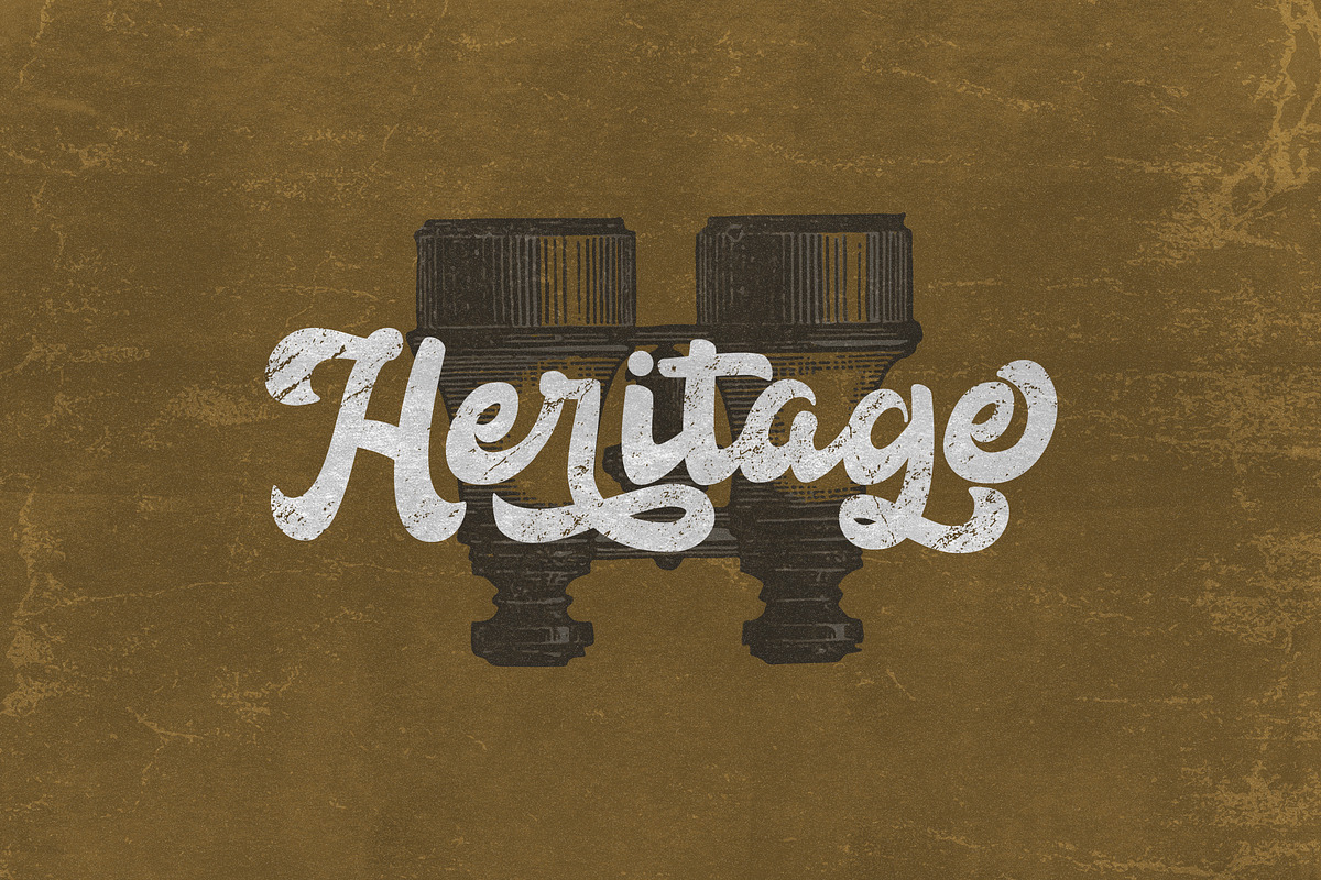 Anggada - Vintage Script Font preview 3