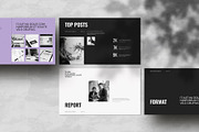 Social Media Strategy Template, a Presentation Template by White Graphic (Thumbnail 6 of 7)