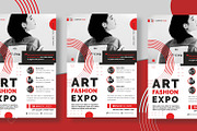 Art Fashion Flyer, a Flyer Template by AQR Studio (Thumbnail 2 of 3)