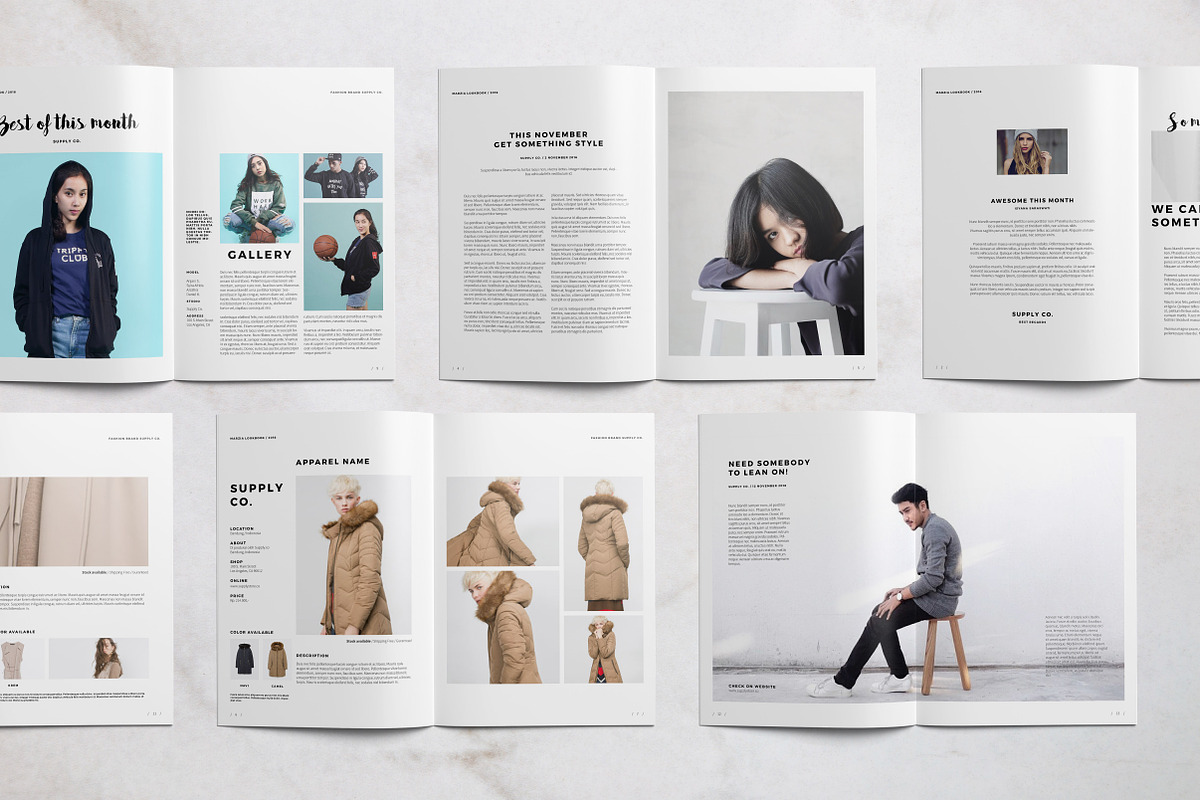 Marzia Lookbook, a Brochure Template by Loc Tropis (Photo 2 of 6)