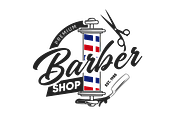 Barbershop Logo Vintage Vector Templ, a Graphic by Logoworks (Thumbnail 1 of 2)