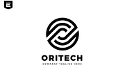 Oritech Letter O Logo, a Branding & Logo Template by ehaezer (Thumbnail 3 of 4)