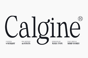 Calgine Serif