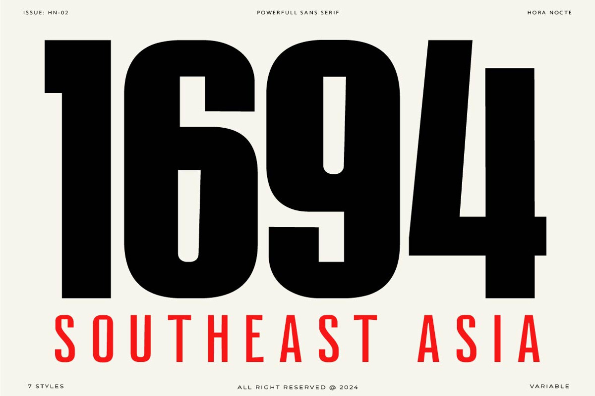 HN Neue Lifter, a Sans Serif Font by Hora Nocte (Photo 6 of 10)