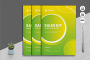 Sales Kit Template, a Brochure Template by White Graphic (Thumbnail 1 of 11)