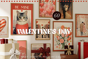 Valentine's Day Love Posters & Cards