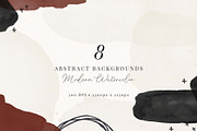 Modern Abstract Backgrounds, a Background Graphic by Chelsea Bromley (Thumbnail 5 of 5)