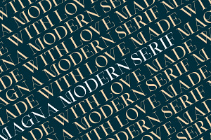 Magna Modern Serif Font