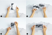 Postcard With Envelope Mockups BUNDL, a Print Template by Kongkow (Thumbnail 11 of 14)