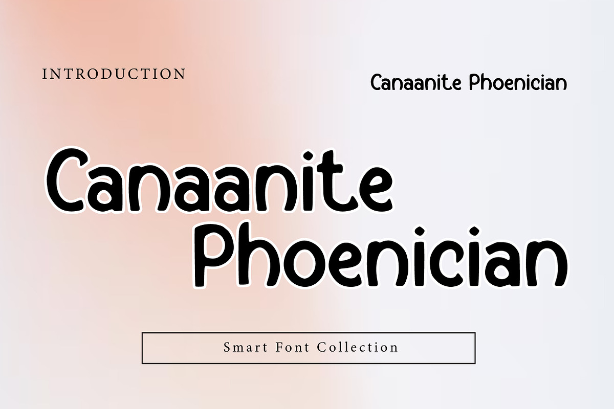 Canaanite Phoenician, a Script Font by Wow Magic (Photo 1 of 3)