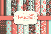 18 Versailles style papers + frames, a Pattern Graphic by CLIPART GARDEN (Thumbnail 1 of 5)