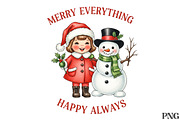 Vintage Christmas PNG, an Illustration by Designworld (Thumbnail 1 of 5)