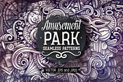 Amusement Park Graphics Patterns, a Pattern Graphic by BALABOLKA (Thumbnail 1 of 6)
