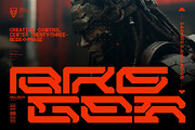 NCL GESROB - Cyberpunk Font, a Sans Serif Font by Enxyclo Studio (Thumbnail 2 of 14)
