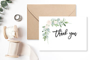 Greenery & Blush Watercolor Florals, a Decorative Illustration by DailyMiracleDigitals,LLC (Thumbnail 3 of 6)