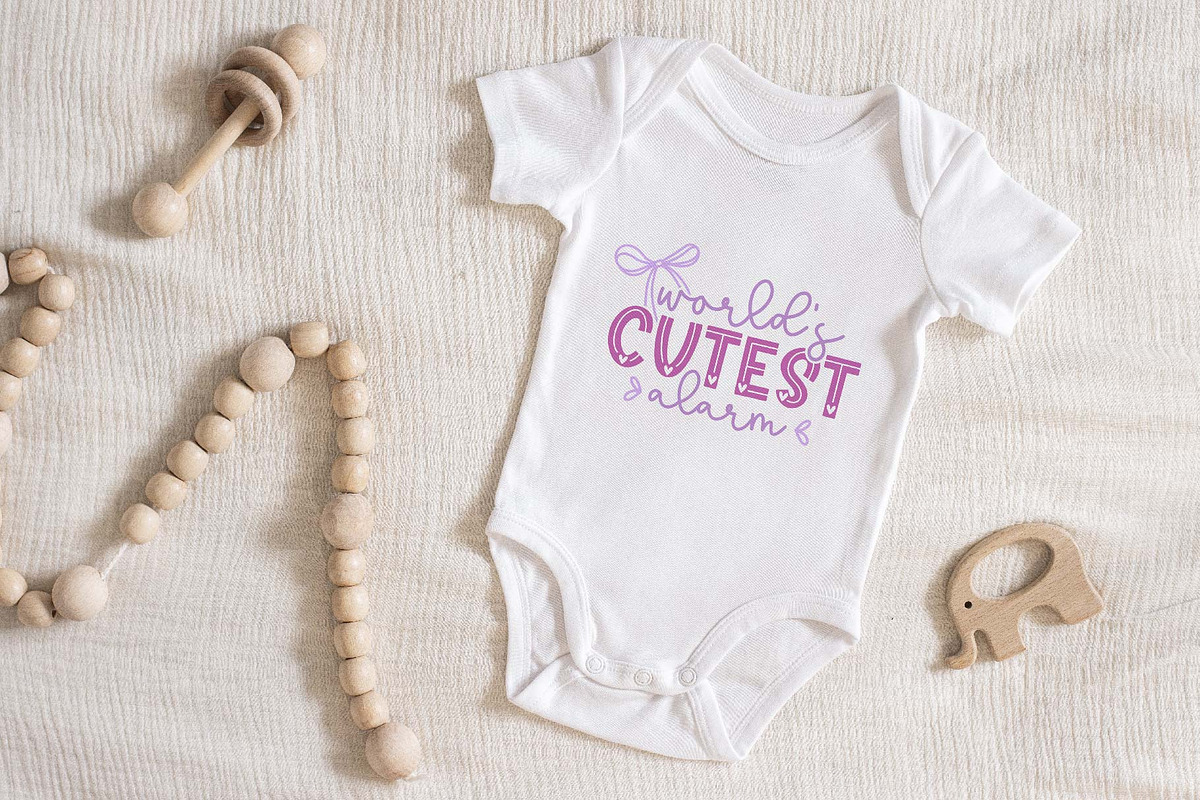 Baby Girl SVG Quote Bundle, an Object Graphic by IllustratorAnnie (Photo 7 of 8)