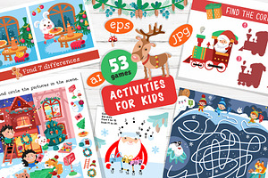 Merry Christmas Activity Games