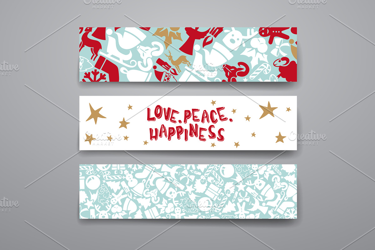 Merry Christmas Card Template, a Card Template by Palau (Photo 5 of 5)
