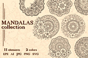 Mandalas collection, a Decorative Illustration by Katika Shop (Thumbnail 1 of 8)
