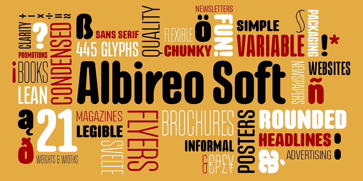 Albireo Soft, a Sans Serif Font by Cory Maylett Design (Photo 3 of 5)
