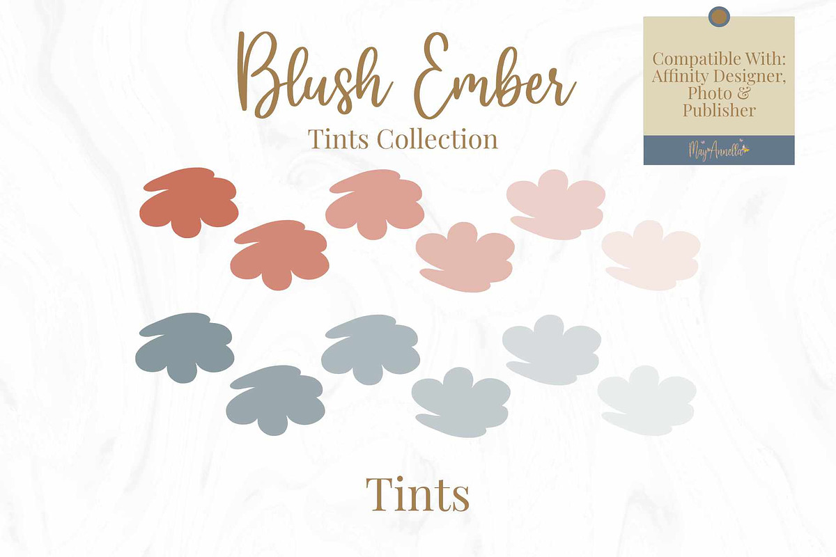 Affinity Tints Pastel Romantic, a Palette Add-On by May Annella (Photo 4 of 8)