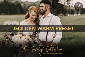Golden Warm Wedding Lightroom Preset
