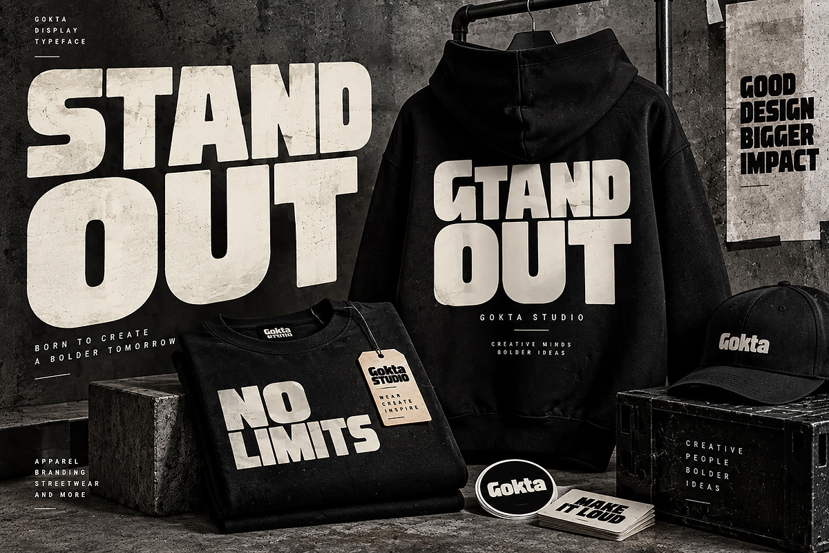 Gokta, a Slab Serif Font by Wow Magic (Photo 4 of 4)