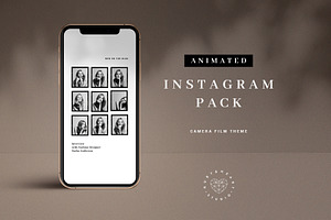Animated Camera Film Instagram Pack