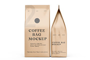 Coffee Bag Mockups, a Packaging Mockup by pixelmock (Thumbnail 3 of 14)
