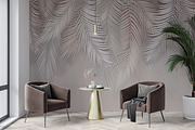Wallpaper mockup - luxury interior, a Household Mockup by Hunny Badger (Thumbnail 3 of 6)