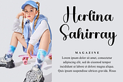 Benefit, a Handwritten Font by InermediaSTUDIO (Thumbnail 5 of 8)