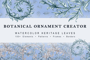Botanical Ornament Creator Vol.1
