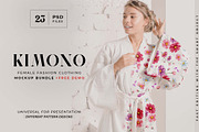 Kimono Dress Mockup Bundle + Freebie, an Apparel Mockup by Neutral Mockups (Thumbnail 1 of 8)