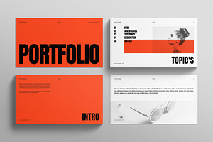 Design Portfolio Presentation Canva