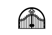 Ornate Iron Gate SVG Bundle, an Illustration by Designs_River (Thumbnail 11 of 31)