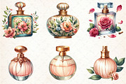 Watercolor Perfume Clipart, an Illustration by Libby Wishes (Thumbnail 5 of 7)