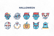 120 Holiday Icons, an Outline Icon by Flat Icons (Thumbnail 7 of 13)