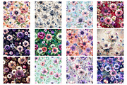 Anemones Seamless Floral Pattern, a Pattern Graphic by Wow Magic (Thumbnail 2 of 2)