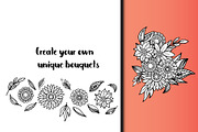 Floral Doodles Collection, a Decorative Illustration by Elinorka (Thumbnail 7 of 14)