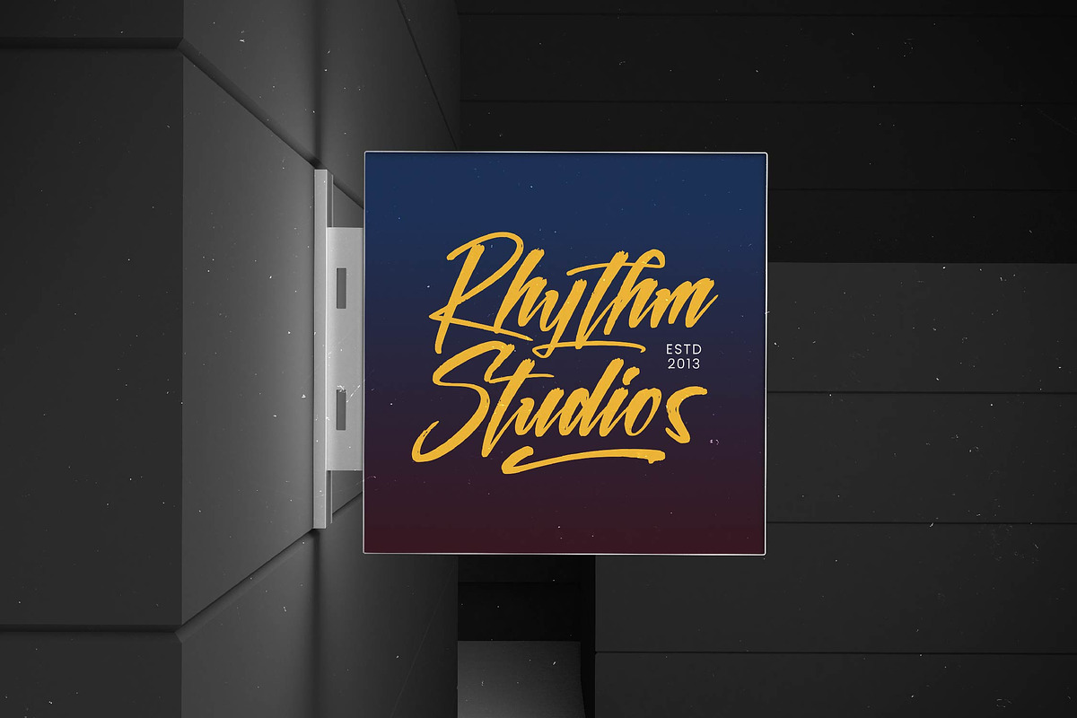 Sinthetic Virtual Modern Brush Font, a Script Font by stylishtype.co (Photo 2 of 20)