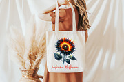 Welcome Halloween,Sunflower PNG, an Illustration by DreamCafeArt (Thumbnail 4 of 7)