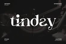 Tinday Serif Font