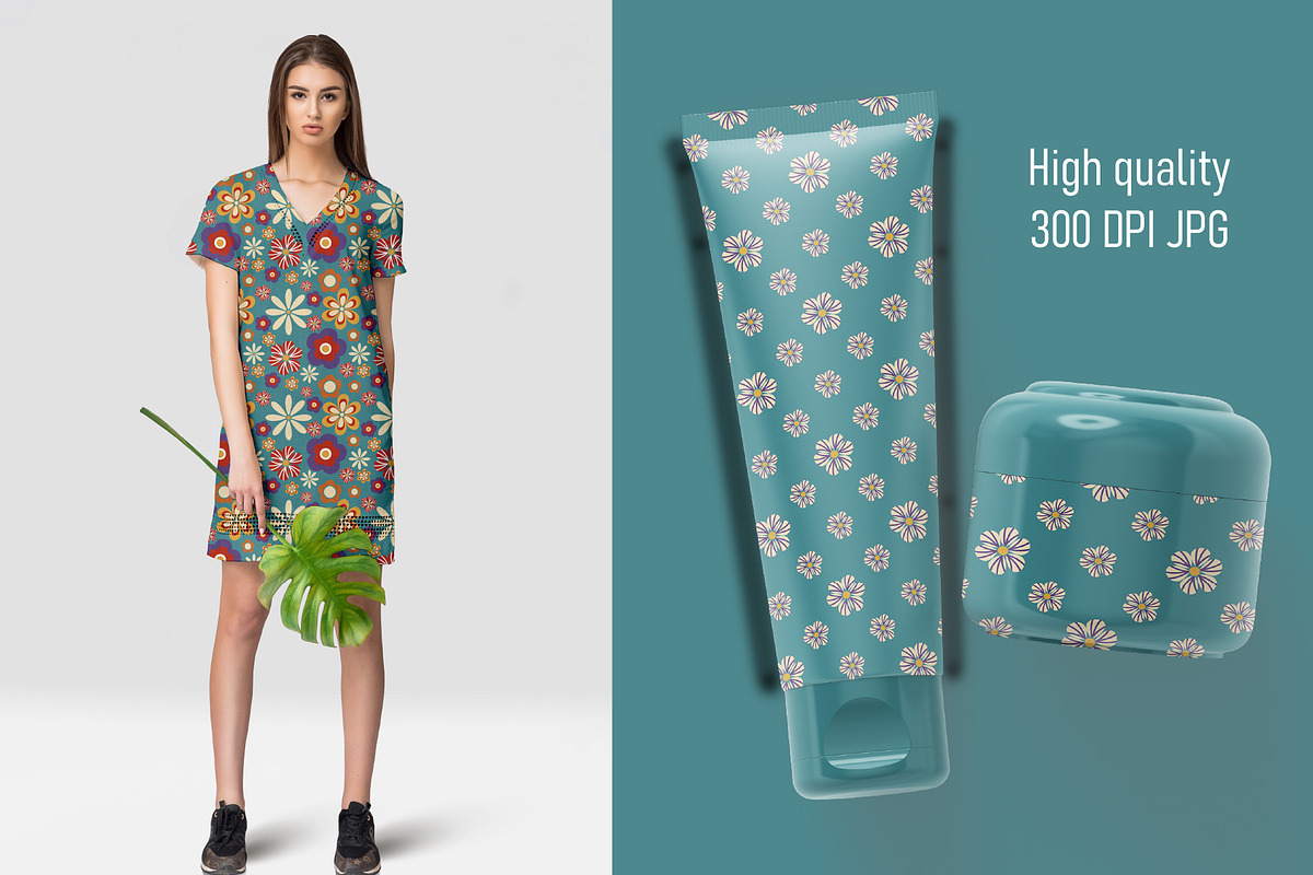 Retro patterns collection, a Pattern Graphic by LogvinArt (Photo 5 of 8)