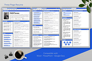 ATS Resume CV Word & Google Docs 31, a Resume Template by MrCam Template Resume|CV (Thumbnail 4 of 8)