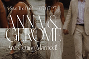 Timeless Romantic-Serif Wedding Font, a Serif Font by AndrewPixelType (Thumbnail 8 of 9)
