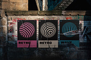 80 MODERN GEOMETRIC VECTOR POSTERS, a Texture Graphic by craftlove (Thumbnail 3 of 14)