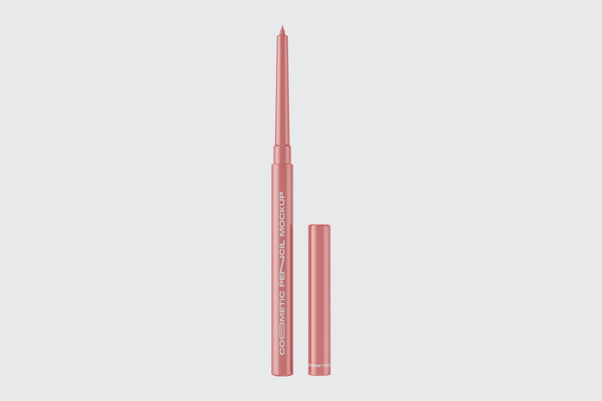 Automatic Cosmetic Pencil Mockup, a Packaging Mockup by _Adroit_ (Photo 2 of 5)