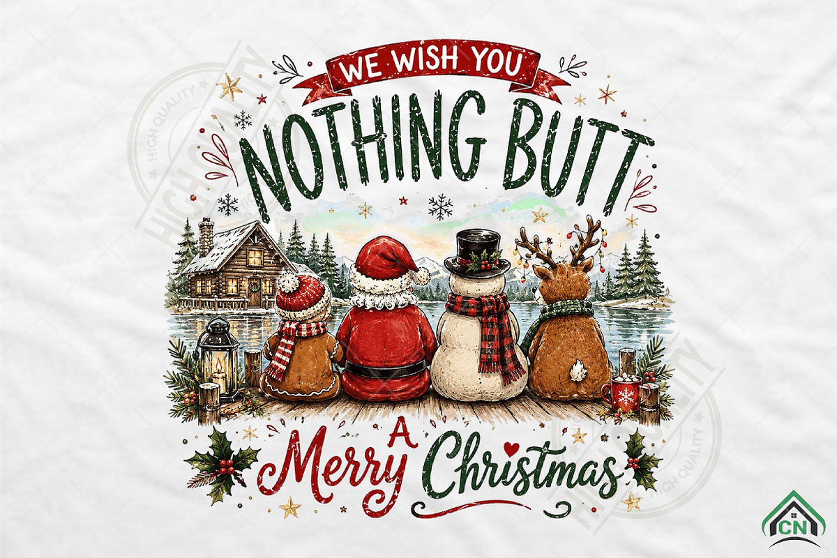 We Wish You Nothing But, a Seasonal Illustration by Craft Nest (Photo 1 of 6)